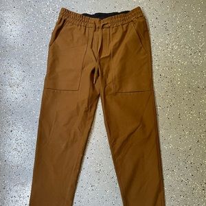 Lululemon Mens Bowline Brown Pants Size Small BNWOT